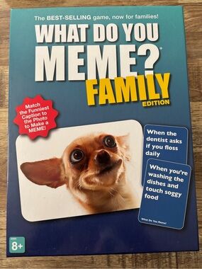 What Do You Meme? Family Edition Board Game